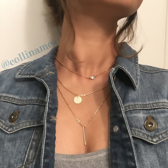 Jewelry - Layered Pendant Necklace