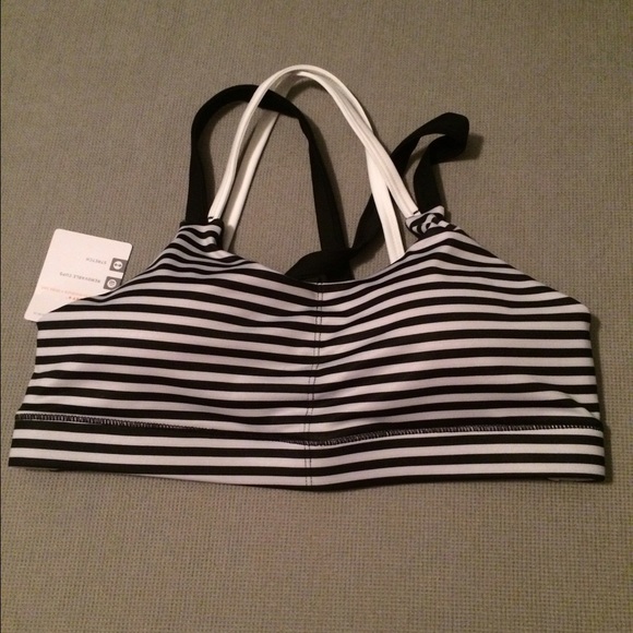 NEW! Striped Champion Sports Bra