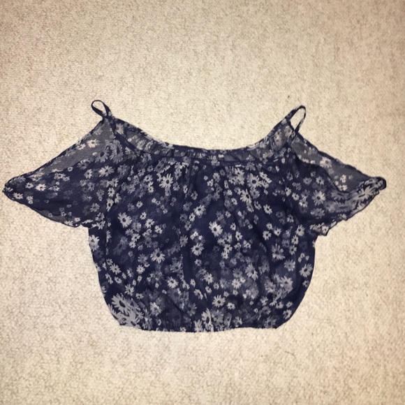 Floral crop top