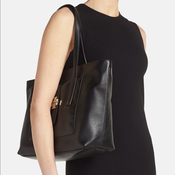 Tory Burch Plaque Tote - Picture 2 of 4