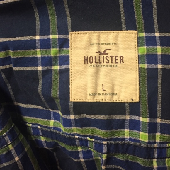 Plaid button down - Picture 3 of 3