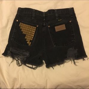 Wrangler high waisted shorts