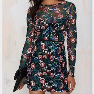 Nasty Gal Banging Bloom Dress