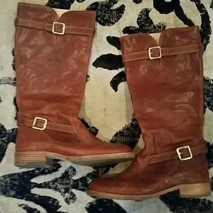 Coach riding boots - Chestnut brown - sz10