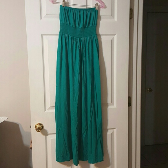 Strapless Maxi Dress