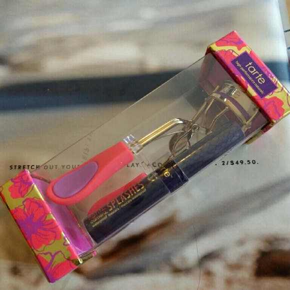 New tarte eyelash curler with mascara.