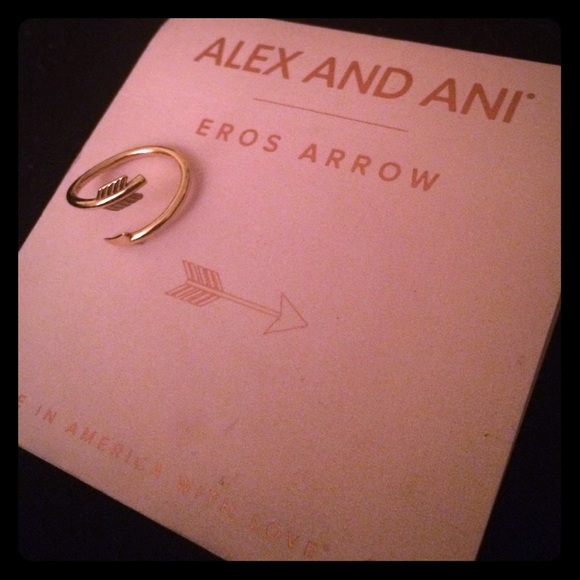 Alex and ani arrow wrap ring