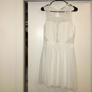 Lace floral dress