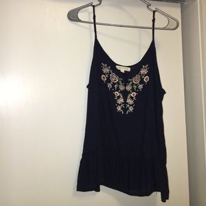 Floral tank top