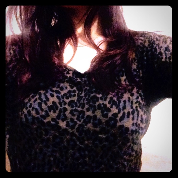 Leopard quarter sleeve shirt - Picture 1 of 3