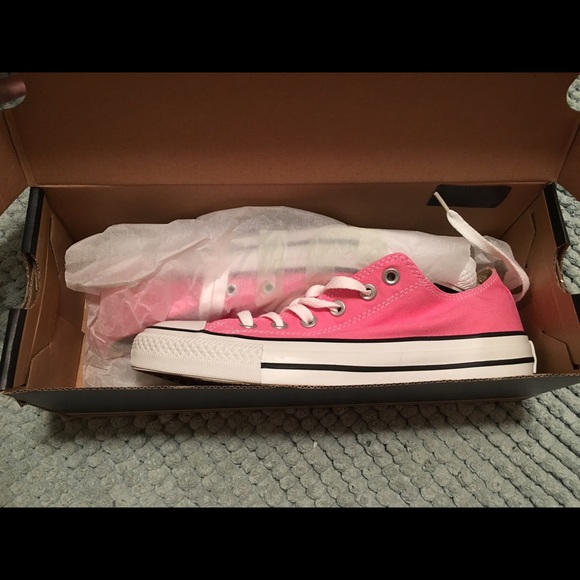 Pink converse.