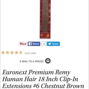 Euronext hair extensions