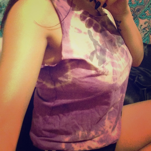 Beatles tye dye tank top - Picture 1 of 3