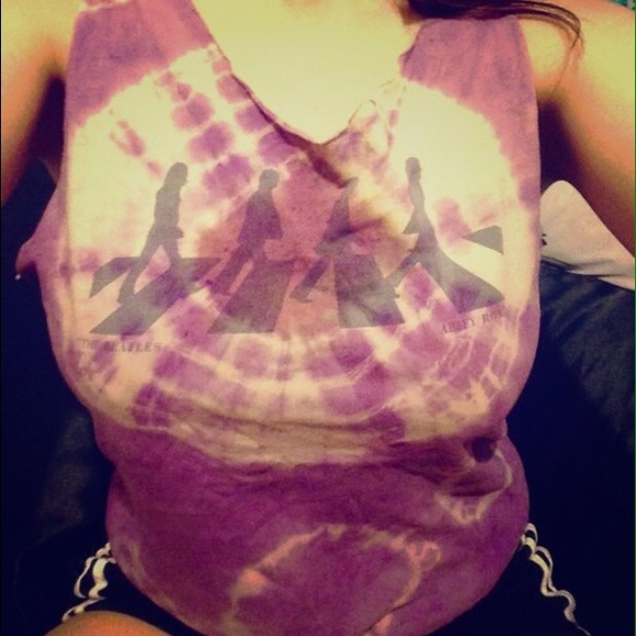 Beatles tye dye tank top - Picture 3 of 3