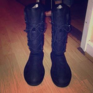 NWT Black Boots