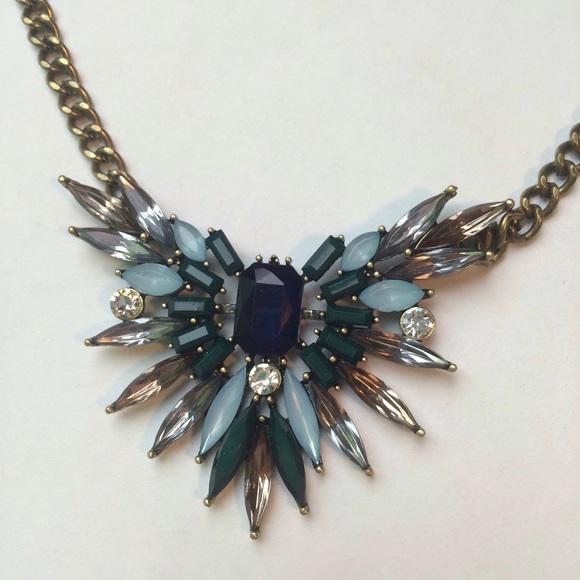 Rhinestone statement necklace ✨HP✨ - Picture 2 of 3