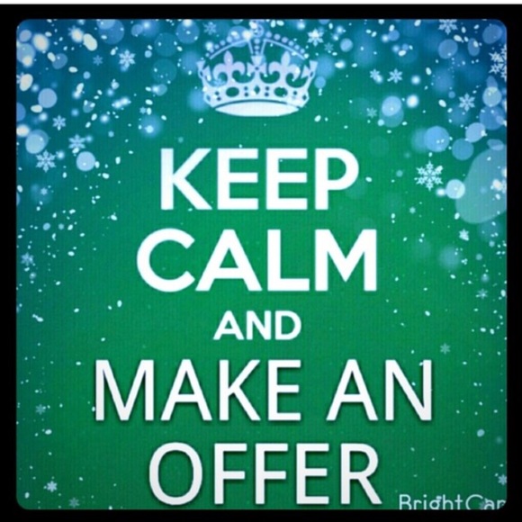 Will consider all reasonable offers!!