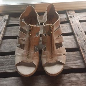 Merona Tan wedges