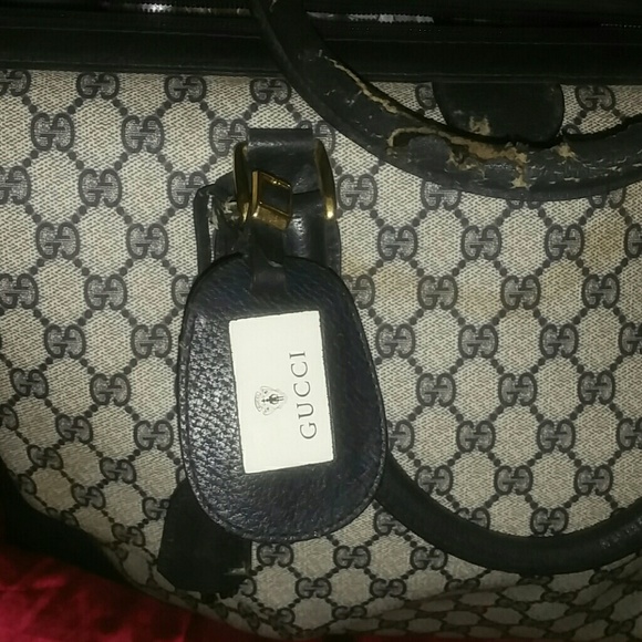 Antique Duffle Bag - Picture 2 of 4