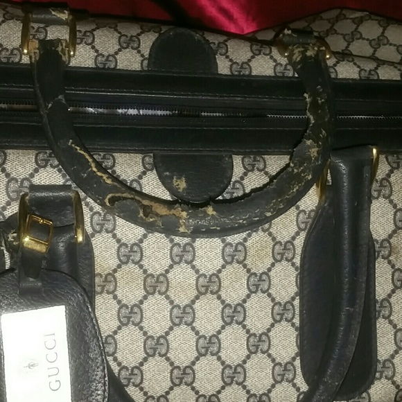 Antique Duffle Bag - Picture 3 of 4