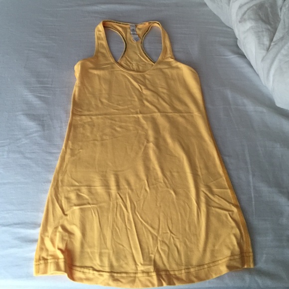 Lululemon yellow tank