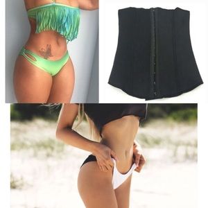 Waist trainer black