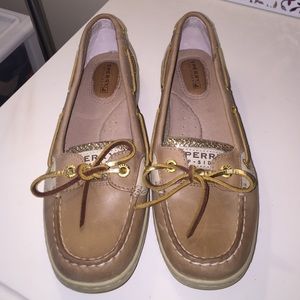 Sperry Top-spider boat shoes women's (gold)