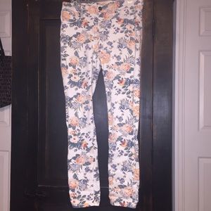 Floral Spring Skinny Jeans!
