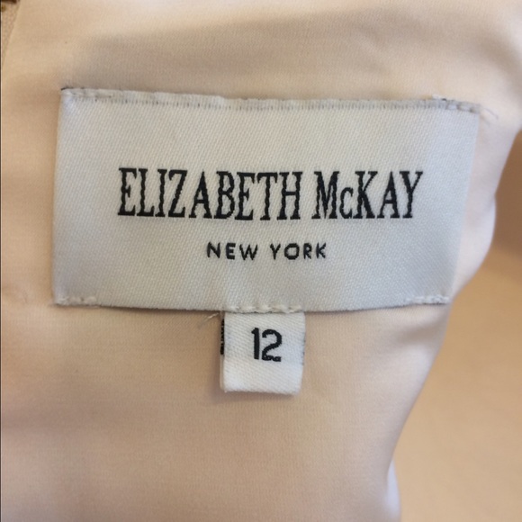 Elizabeth McKay Jacquard Dress Never Worn size 12 - Picture 2 of 4