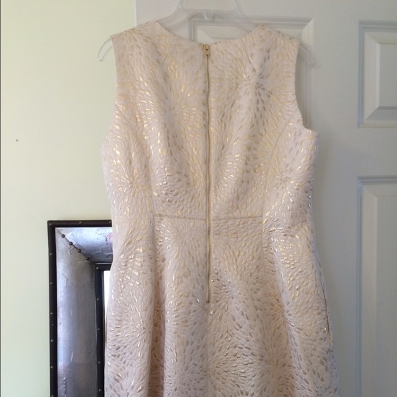 Elizabeth McKay Jacquard Dress Never Worn size 12 - Picture 4 of 4