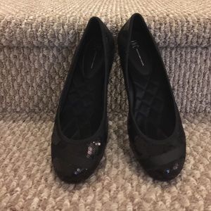 Sequin and ribbon INC flats 7