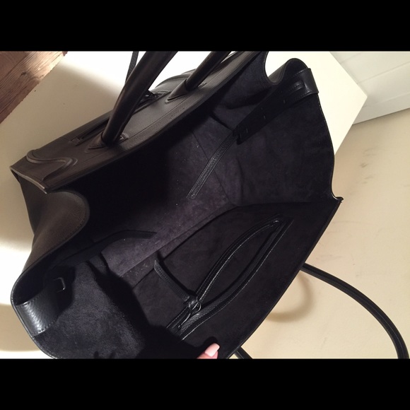 Celine Phantom Medium Black Tote Rarely Used!! - Picture 3 of 4