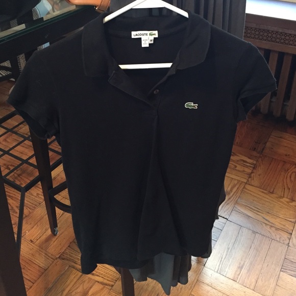 Lacoste black polo 2015 style