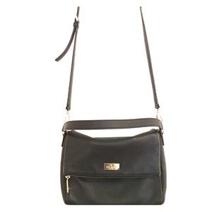Kate Spade black cross-body bag