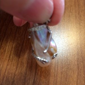 Sterling Silver Mother Pearl Pendant