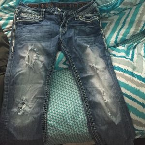 Rock revival capris