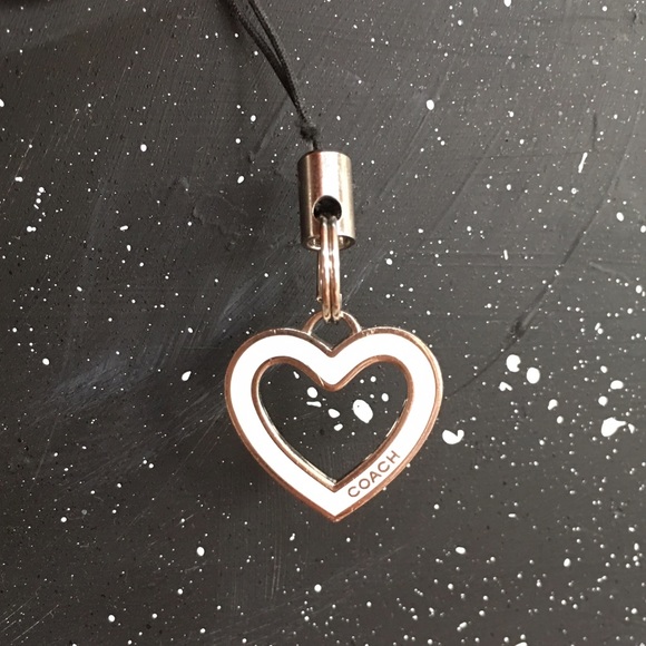 Coach Accessories - 🆑 Price MUST BUBDLE! Coach Heart Charm