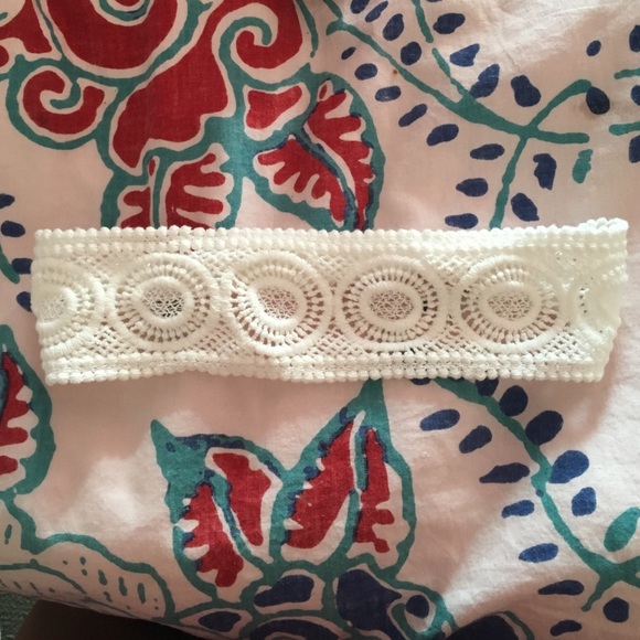 White icing headband