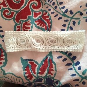 White icing headband