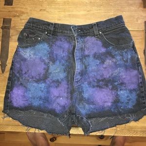 Riders Galaxy High Waisted Shorts