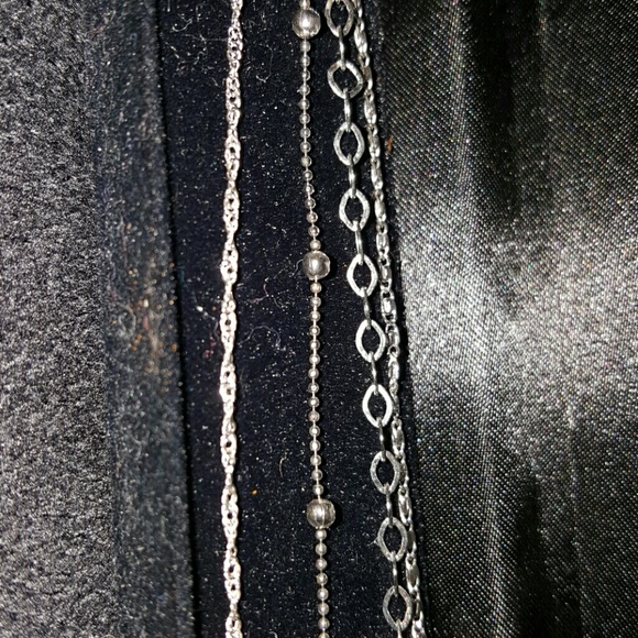 Set of 4 silver bracelets - Picture 2 of 3