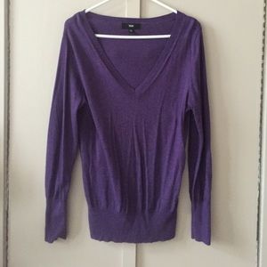 Purple sweater