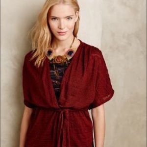 Gorgeous Brown Anthropologie Cardigan