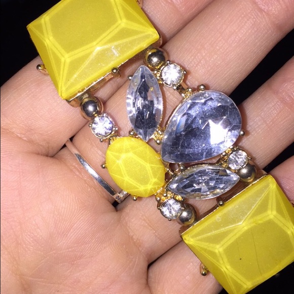 Yellow bracelet