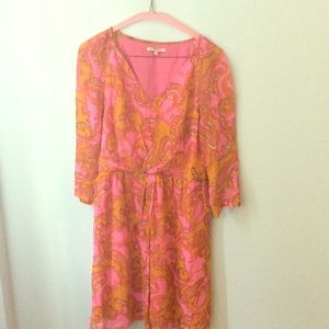 Madewell paisley dress
