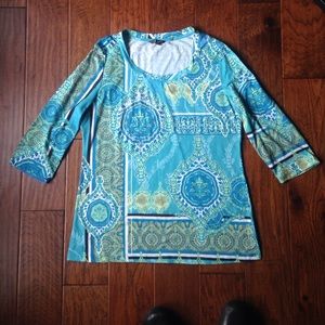 Stone embellished top