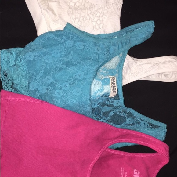 bundle of crop tops