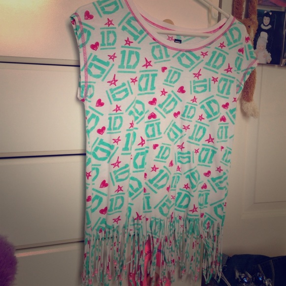 One Direction Fringe Shirt