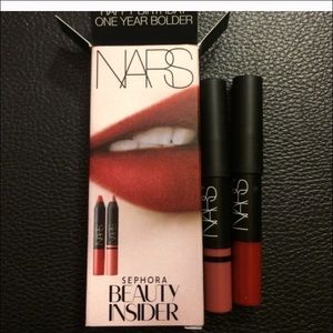 NARS lipsticks