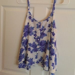 Floral tank and perfume bundle